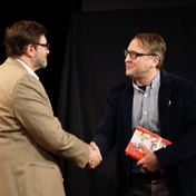 Já jsem Přemek Drahý. / Těší mě, Cyril Borůvka.